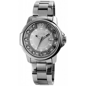 Raptor Posal Watch Silver Stainless Steel Bracelet RA20231-003