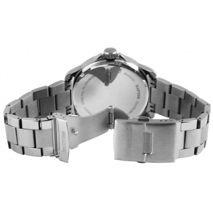 Raptor Posal Watch Silver Stainless Steel Bracelet RA20231-003 Raptor Posal Watch Silver Stainless Steel Bracelet RA20231-003