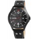 Raptor Spider Black Leather strap RA20264-002