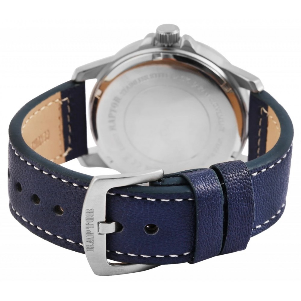 Raptor Carp Blue Leather strap RA20317-003