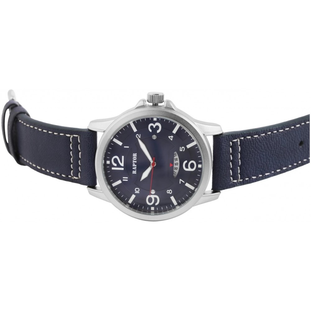 Raptor Carp Blue Leather strap RA20317-003