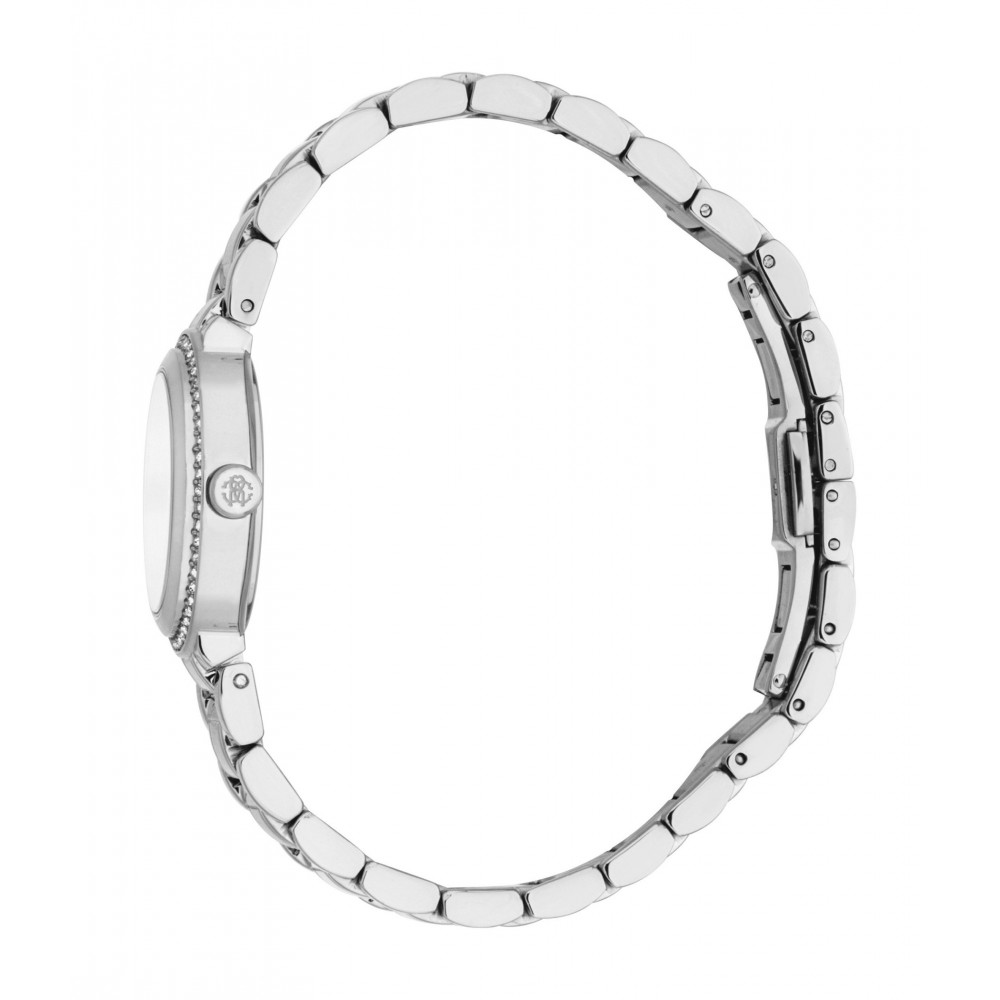 ROBERTO CAVALLI Core Silver Ρολόι Ανοξείδωτο Ατσάλι Μπρασελέ RC5L123M0045