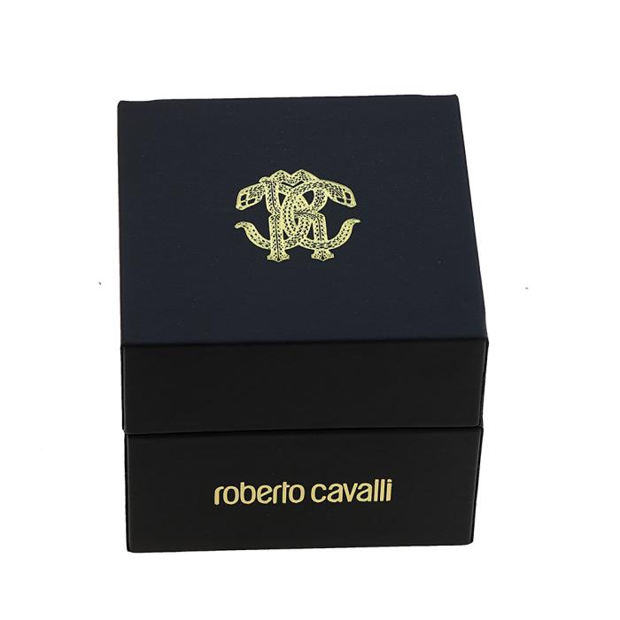 ROBERTO CAVALLI Serelia Snake Δίχρωμο Ρολόι Φίδι Ανοξείδωτο Ατσάλι Μπρασελέ RC5L173M0045