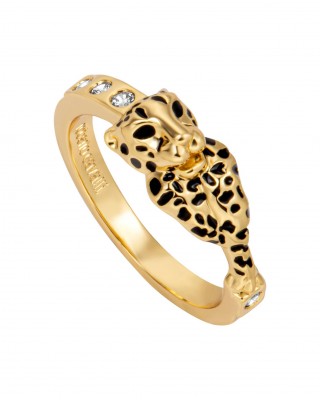 Roberto Cavalli Δαχτυλίδι Χρυσό Τίγρης RCRG00633200