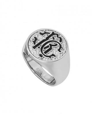 Roberto Cavalli Δαχτυλίδι Ασημί Stainless steel RCRG50012109