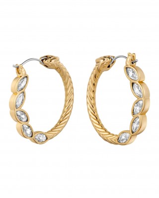 Roberto Cavalli Σκουλαρίκια Χρυσοί Κρίκοι RCER00853200
