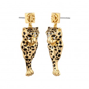 Roberto Cavalli Σκουλαρίκια Χρυσά Τίγρης RCER00873200