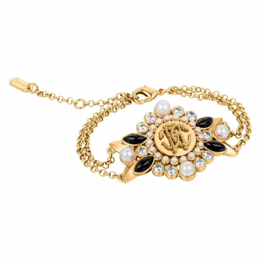 Roberto Cavalli Βραχιόλι Statement Χρυσό RVBR00023200