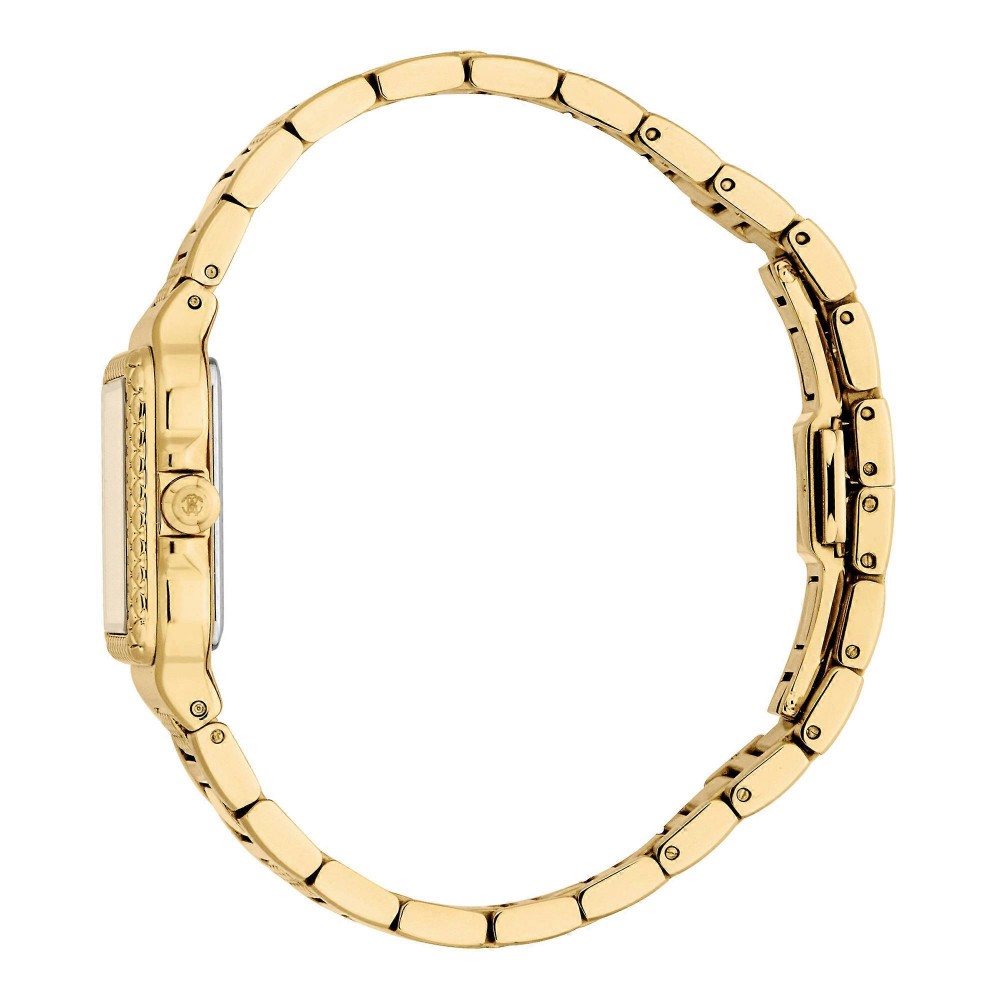 ROBERTO CAVALLI Core Ρολόι Τετράγωνο Ανοξείδωτο Ατσάλι Μπρασελέ RC5L170M0035 