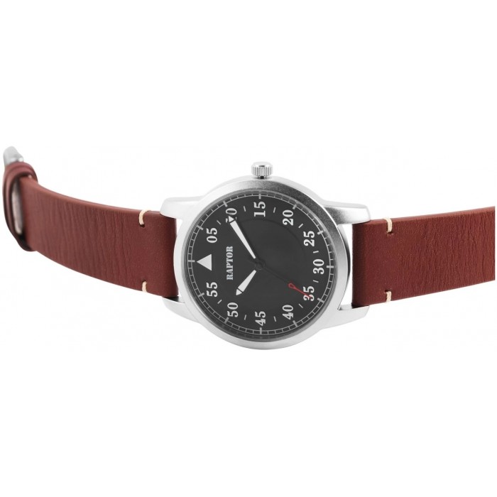 Raptor Athurio Brown Leather strap RA20284-001