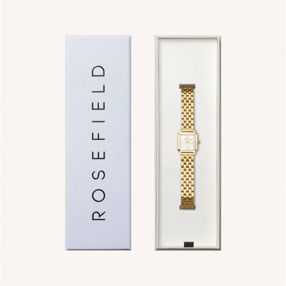 ROSEFIELD Boxelle Gold Ρολόι Χρυσό Ατσάλι Μπρασελέ BWGSG-B01