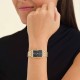 ROSEFIELD Οctagon Black Ρολόι Χρυσό Ατσάλι Μπρασελέ OBSSG-047 ROSEFIELD Οctagon Black Ρολόι Χρυσό Ατσάλι Μπρασελέ OBSSG-047