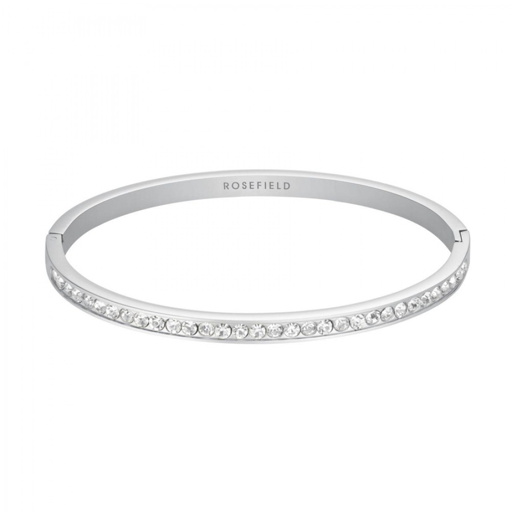 ROSEFIELD Tennis Bangle Βραχιόλι χειροπέδα Ασημί Ανοξείδωτο Ατσάλι JBCBS-J1034