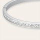 ROSEFIELD Tennis Bangle Βραχιόλι χειροπέδα Ασημί Ανοξείδωτο Ατσάλι JBCBS-J1034