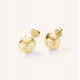 ROSEFIELD Solitaire Studs Earrings Σκουλαρίκια Καρφωτά Λευκά κρύσταλλα  JEBSG-J1198
