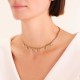 ROSEFIELD Crystals Choker Necklace Κολιέ Χρυσό Ανοξείδωτο Ατσάλι JNMCG-J1178