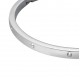 ROSEFIELD Crystal Bangle Βραχιόλι Χειροπέδα Ασημί Ανοξείδωτο Ατσάλι JBCBS-J1040