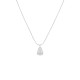 ROSEFIELD Pave Striped Necklace Κολιέ Ασημί Ανοξείδωτο Ατσάλι JNPSS-J1232