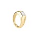 ROSEFIELD Gold Ring Δαχτυλίδι Ανοξείδωτο Ατσάλι JROZ54G-J936