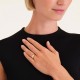 ROSEFIELD Gold Ring Δαχτυλίδι Ανοξείδωτο Ατσάλι JROZ54G-J936