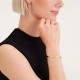 ROSEFIELD Crystal Bangle Βραχιόλι χειροπέδα Χρυσό Ανοξείδωτο Ατσάλι JBCBG-J1039