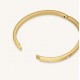 ROSEFIELD Crystal Bangle Βραχιόλι χειροπέδα Χρυσό Ανοξείδωτο Ατσάλι JBCBG-J1039