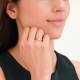 ROSEFIELD Mixed Crystals Ring Δαχτυλίδι Ανοξείδωτο Ατσάλι JRMW54G-J1309