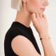 ROSEFIELD Striped Bangle Βραχιόλι χειροπέδα Χρυσό Ανοξείδωτο Ατσάλι JBSBG-J1041