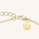 ROSEFIELD Drop Wave Bracelet Βραχιόλι Χρυσό Ανοξείδωτο Ατσάλι JBDWG-J1305