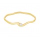 ROSEFIELD Marquise Wave Bangle Βραχιόλι χειροπέδα Χρυσό Ανοξείδωτο Ατσάλι JBMWG-J1303