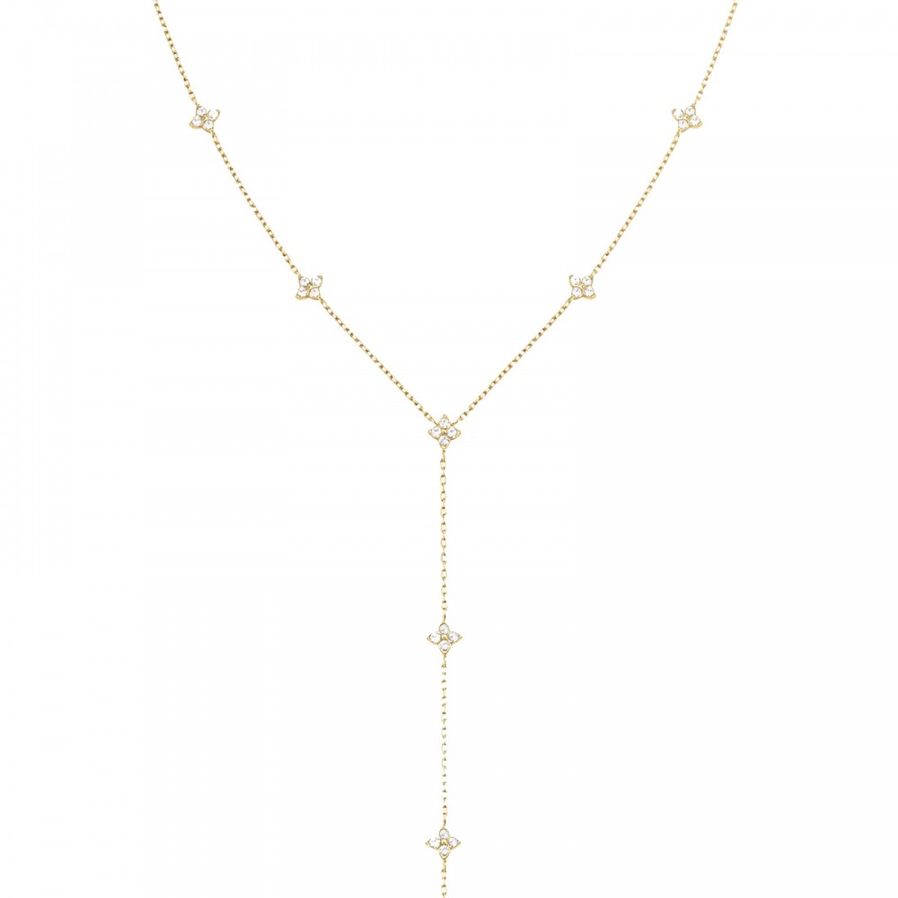 ROSEFIELD Crystal Star Necklace Κολιέ Χρυσό Ανοξείδωτο Ατσάλι JNDLG-J1357 ROSEFIELD Crystal Star Necklace Κολιέ Χρυσό Ανοξείδωτο Ατσάλι JNDLG-J1357