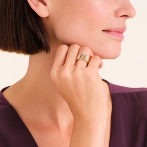 ROSEFIELD Fine Octagon Ring Δαχτυλίδι Ανοξείδωτο Ατσάλι JROS56G-J1247