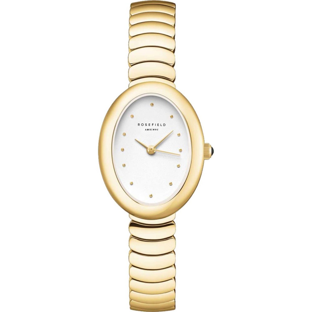 ROSEFIELD Ovale Gold Ρολόι Χρυσό Ατσάλι Μπρασελέ OVWGSG-OV19 ROSEFIELD Ovale Gold Ρολόι Χρυσό Ατσάλι Μπρασελέ OVWGSG-OV19