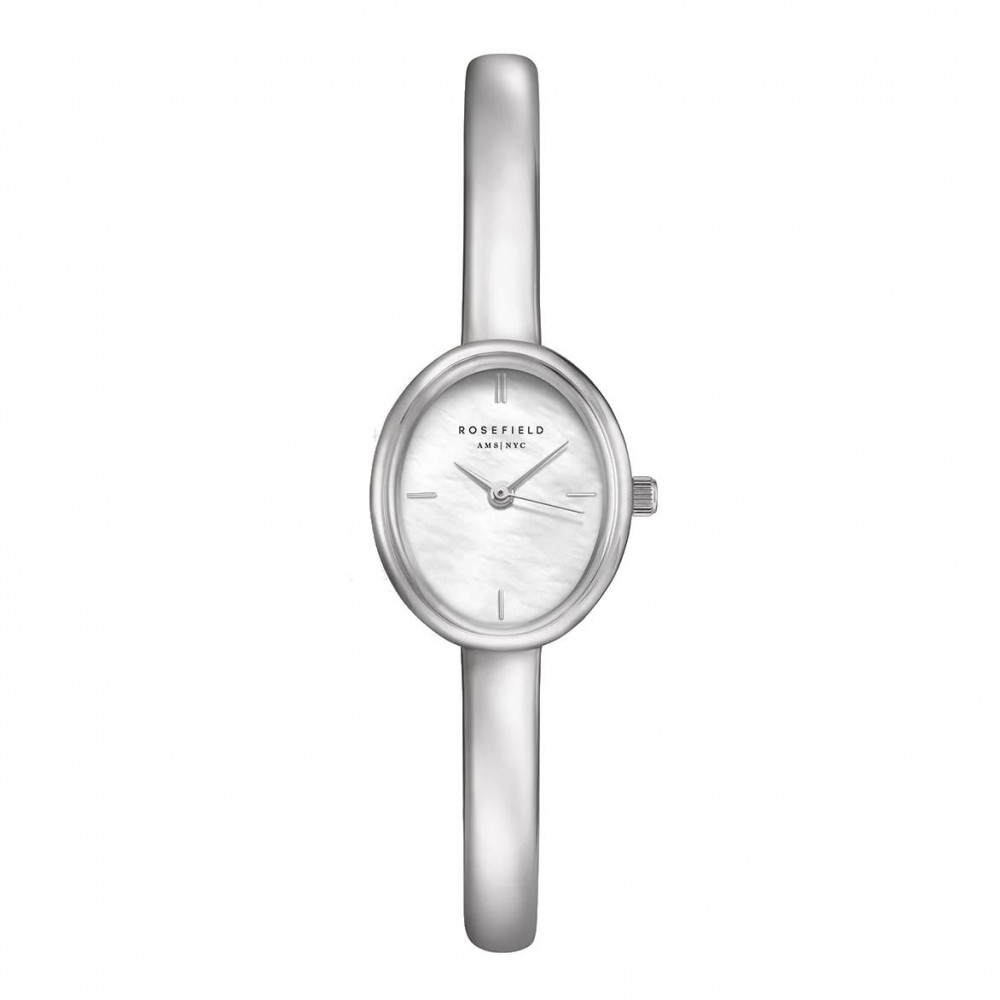 ROSEFIELD Bangle S Silver Ρολόι Χειροπέδα Ασημί Ατσάλι Μπρασελέ STWSSS-ST07