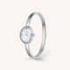 ROSEFIELD Bangle S Silver Ρολόι Χειροπέδα Ασημί Ατσάλι Μπρασελέ STWSSS-ST07