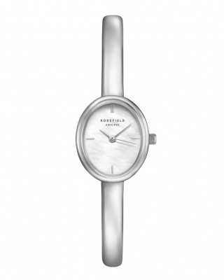 ROSEFIELD Bangle S Silver Ρολόι Χειροπέδα Ασημί Ατσάλι Μπρασελέ STWSSS-ST07