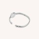 ROSEFIELD Bangle S Silver Ρολόι Χειροπέδα Ασημί Ατσάλι Μπρασελέ STWSSS-ST07