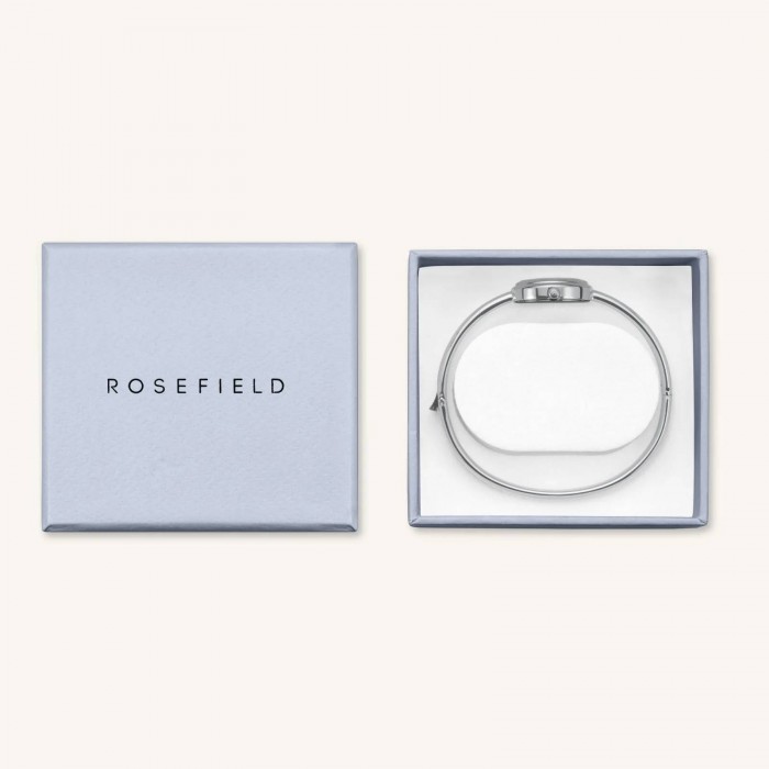 ROSEFIELD Bangle S Silver Ρολόι Χειροπέδα Ασημί Ατσάλι Μπρασελέ STWSSS-ST07