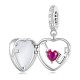 Silver me Loving hanging bead Ασήμι 9073
