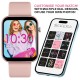 Tikkers Series 13 Παιδικό Smartwatch με Ασύρματα Ακουστικά Gift Set Ροζ Λουράκι καουτσούκ TKS13-0031-SET