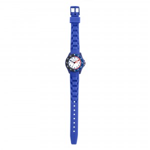 TIKKERS Παιδικό Ρολόι Μπλε λουράκι σιλικόνης ATK1088