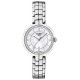 TISSOT T-Lady Flamingo Ρολόι Γυναικείο Ασημί Ανοξείδωτο Ατσάλι μπρασελέ T0942101111100