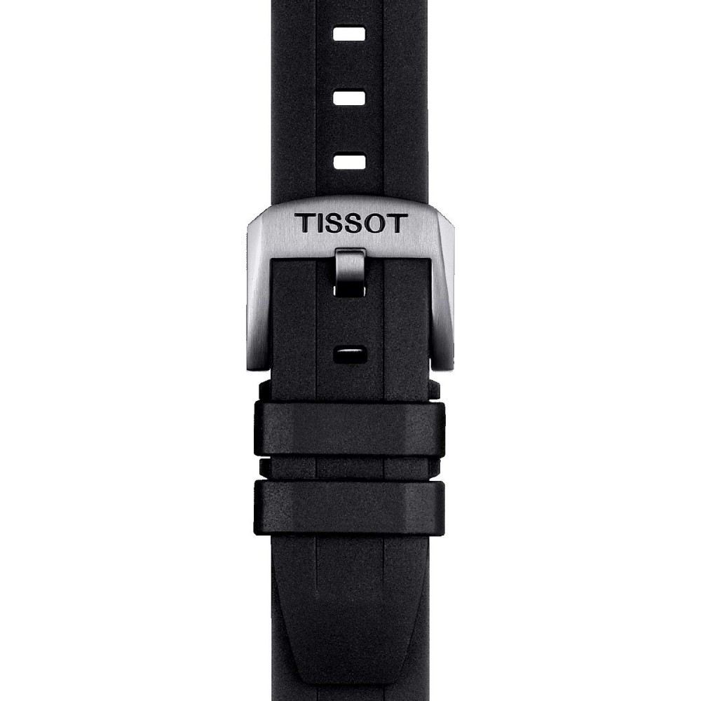 TISSOT T-Sport Seastar 1000 Ρολόι Unisex Μαύρο Καουτσούκ λουράκι T1204102705100