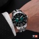 TISSOT T-Sport Seastar 1000 Powermatic 80 Ρολόι Ανδρικό Ασημί Ανοξείδωτο Ατσάλι μπρασελέ T1204071109101