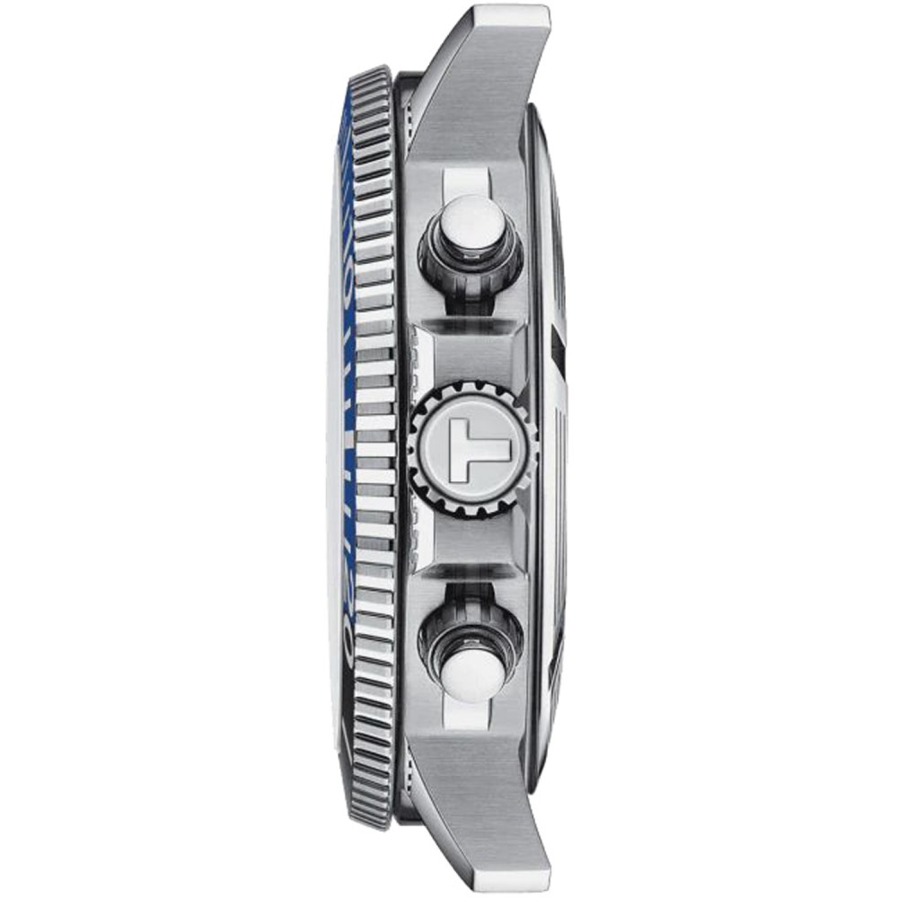 TISSOT T-Sport Seastar 1000 Ρολόι Ανδρικό Μαύρο Υφασμάτινο λουράκι T1204171705103