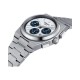 TISSOT T-Classic PRX 42mm Powermatic 80 Ρολόι Χρονογράφος Ασημί Ανοξείδωτο Ατσάλι μπρασελέ T1374271101101
