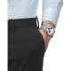 TISSOT T-Classic PRX 42mm Powermatic 80 Ρολόι Χρονογράφος Ασημί Ανοξείδωτο Ατσάλι μπρασελέ T1374271101101