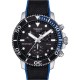 TISSOT T-Sport Seastar 1000 Ρολόι Ανδρικό Μαύρο Υφασμάτινο λουράκι T1204171705103
