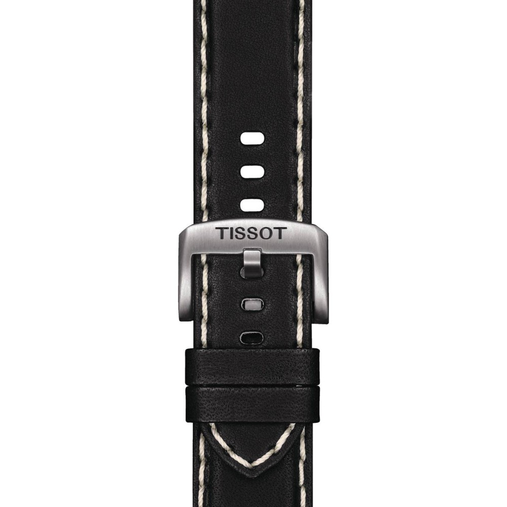 TISSOT T-Sport Superport Χρονογράφος Ρολόι Ανδρικό Μαύρο Δερμάτινο Λουράκι T1256171605100 TISSOT T-Sport Superport Χρονογράφος Ρολόι Ανδρικό Μαύρο Δερμάτινο Λουράκι T1256171605100