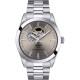 TISSOT T-Classic Open Heart Powermatic 80 Ρολόι Ανδρικό Ασημί Ανοξείδωτο Ατσάλι μπρασελέ T1274071108100
